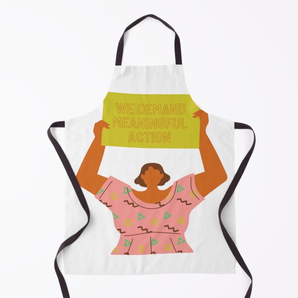Item preview, Protest sign - we demand meaningful action  designed and sold by PeachesandPear.