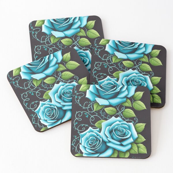 Item preview, Rosy Blue Tendrils I designed and sold by ~.