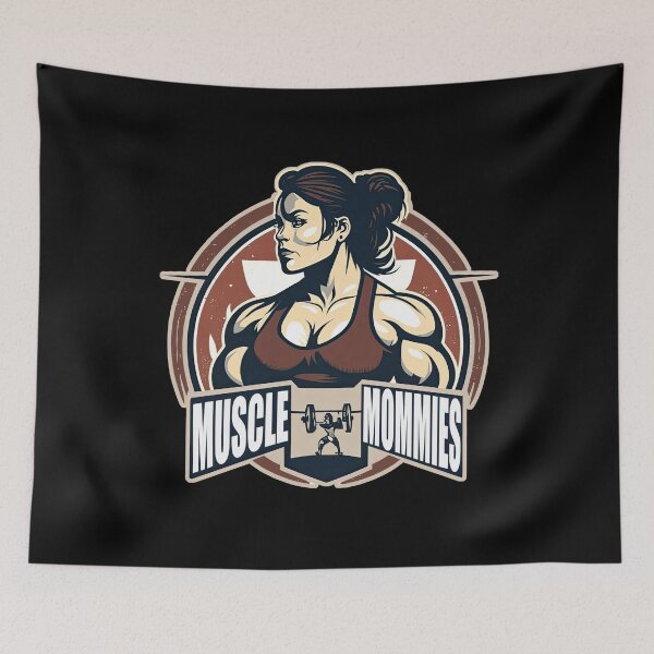 Item preview, I Love Muscle Mommies, I Heart Muscle Mommies designed and sold by NateFellhauer.