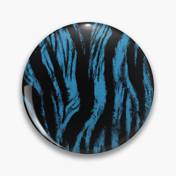 Item preview, Grunge Blue Zebra Pattern designed and sold by SamJanner.