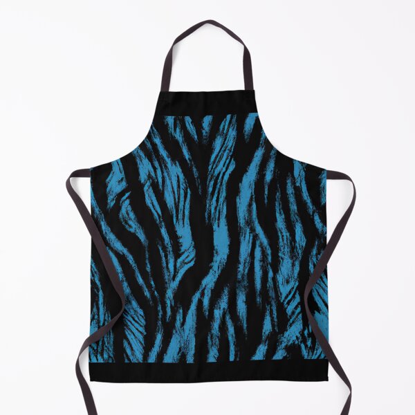 Item preview, Grunge Blue Zebra Pattern designed and sold by SamJanner.