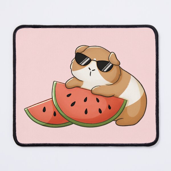 Item preview, Guinea Pig With Watermelon designed and sold by Meowrye.