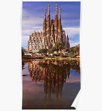 Sagrada Familia in Barcelona Poster