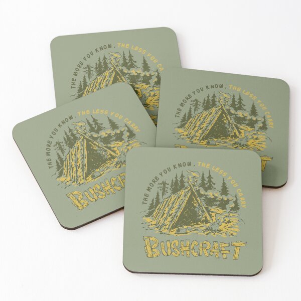 Item preview, Bushcraft | Camping | Hiking Retro designed and sold by KrisSidDesigns.