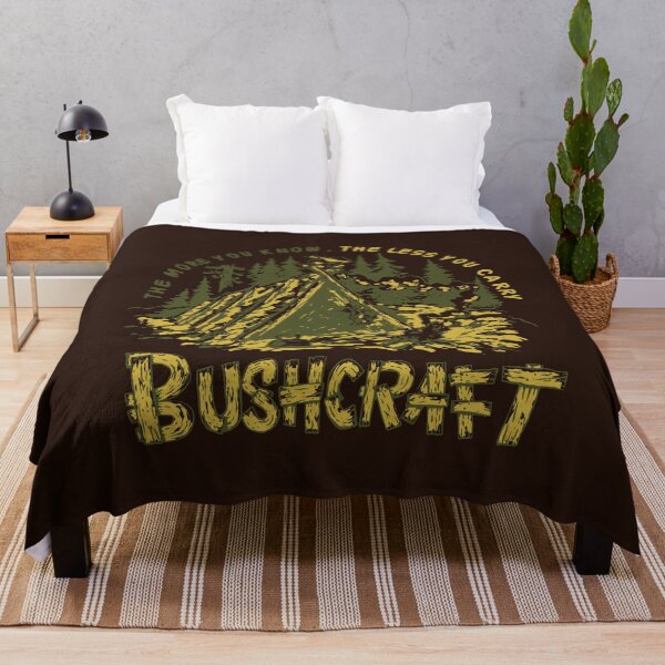 Item preview, Bushcraft | Camping | Hiking Retro designed and sold by KrisSidDesigns.