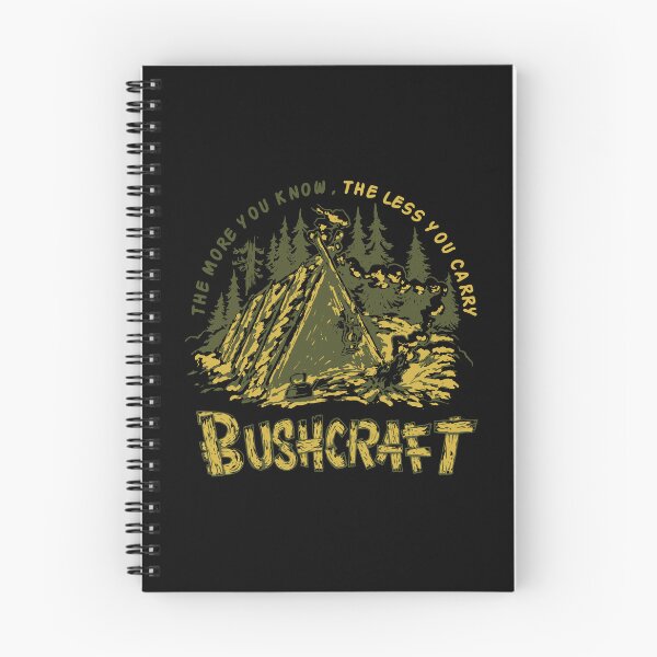 Item preview, Bushcraft | Camping | Hiking Retro designed and sold by KrisSidDesigns.