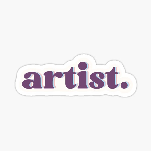ARTIST  Sticker