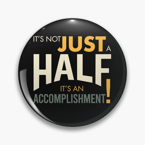 Item preview, Half Marathon Runner It's Not Just a Half designed and sold by whyitsme.