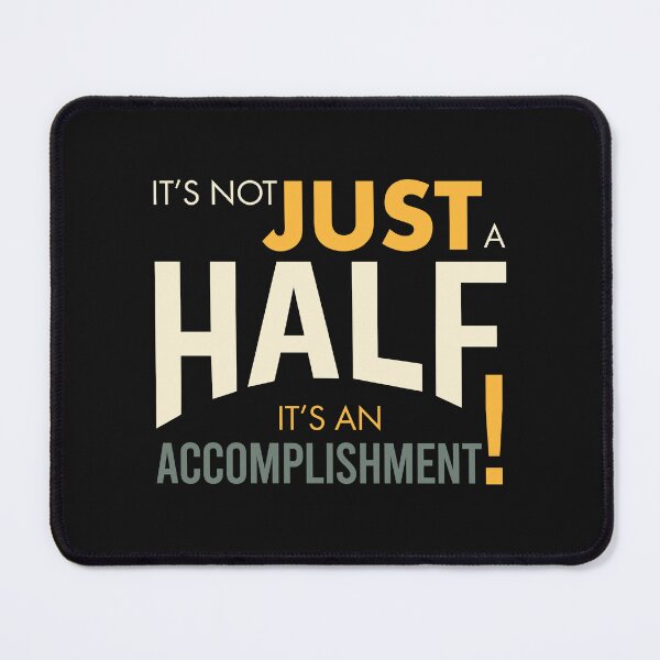 Item preview, Half Marathon Runner It's Not Just a Half designed and sold by whyitsme.
