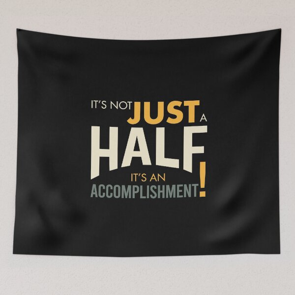 Item preview, Half Marathon Runner It's Not Just a Half designed and sold by whyitsme.
