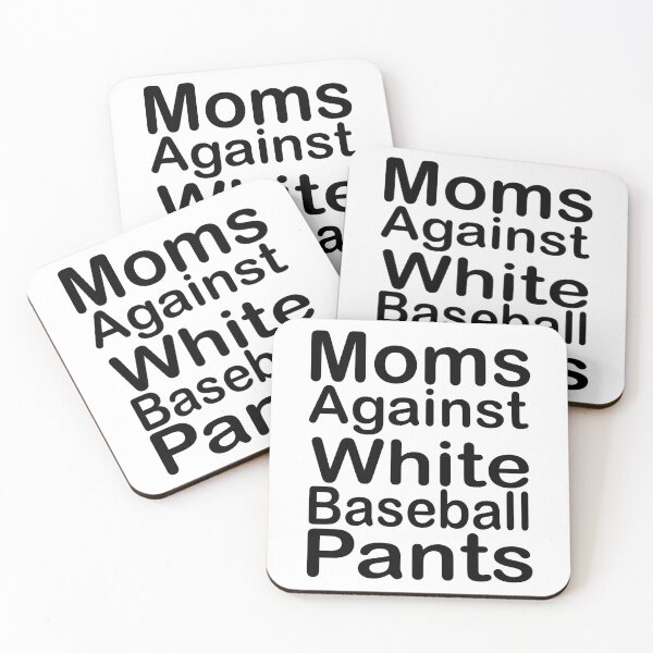 Item preview, Moms Against White Baseball Pants  designed and sold by Nouri King.