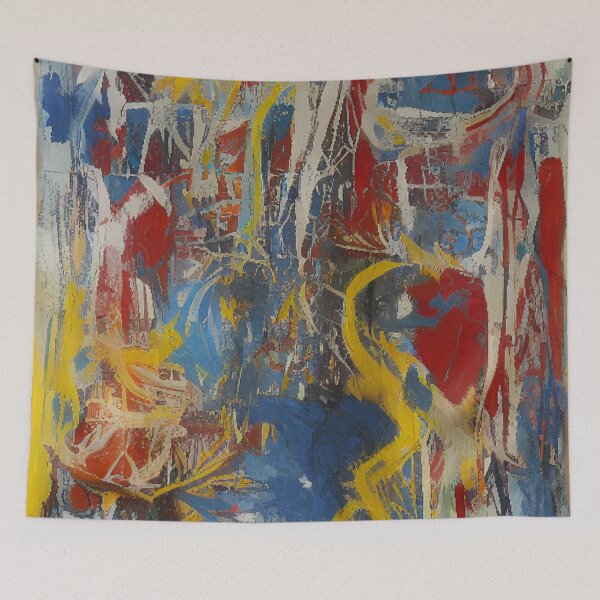Item preview, Serpentine Love: Abstract Expression of Water Wonders designed and sold by ArtazaBazaar.