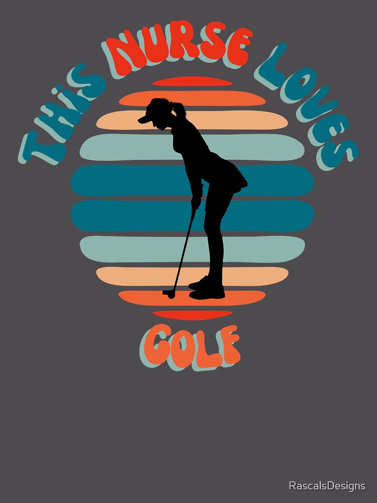 Thumbnail 6 von 6, Premium Oversized Pullover, This Nurse Loves Golf designt und verkauft von RascalsDesigns.