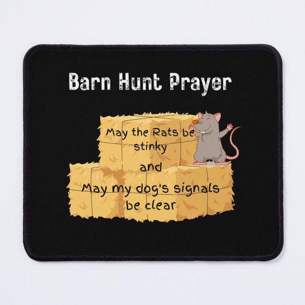 Item preview, Funny Barn Hunt - Barn Hunt Prayer a large Rat with attitude designed and sold by Just4doglovers.