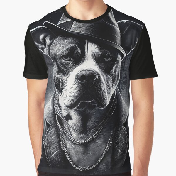 Aperçu de l'œuvre chien gangster créée et vendue par atomaim.
