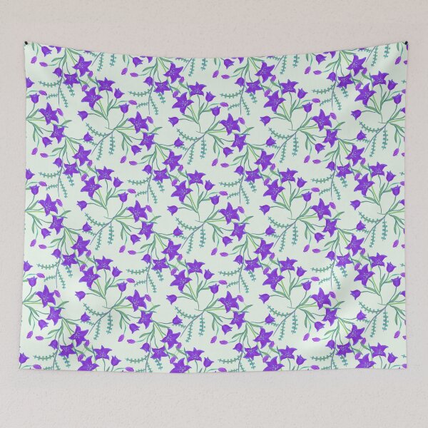 Item preview, Bull Run Bluebells - Purple designed and sold by JaselviiStudio.