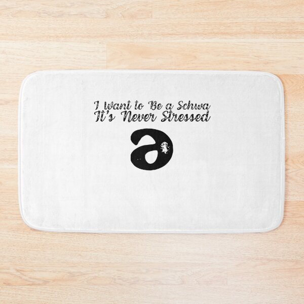 Item preview,  I Want to Be a Schwa It's Never Stressed Speech Therapy Tee  designed and sold by vensoos.