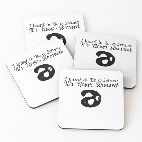 Item preview,  I Want to Be a Schwa It's Never Stressed Speech Therapy Tee  designed and sold by vensoos.