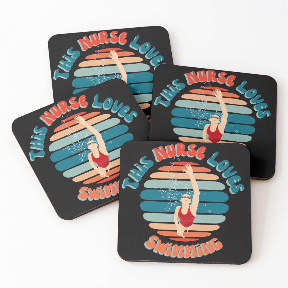 Aperçu de l'œuvre Dessous de verre (lot de 4) créée et vendue par RascalsDesigns.
