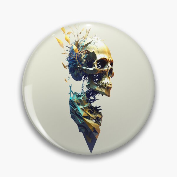 Item preview, Royal Gold Skull designed and sold by GenerationGems.