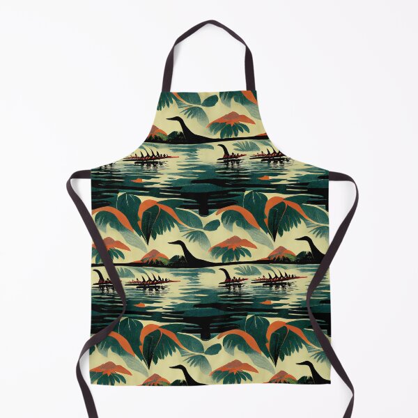 Item preview, Dinosaur in Paradise Abstract Hawaiian Print designed and sold by zwrohn.