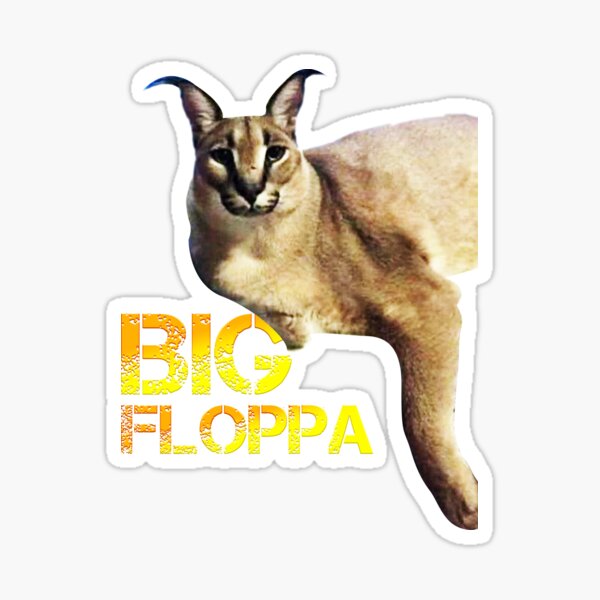  Meme World Big Floppa Meme Cute Caracal Cat Throw