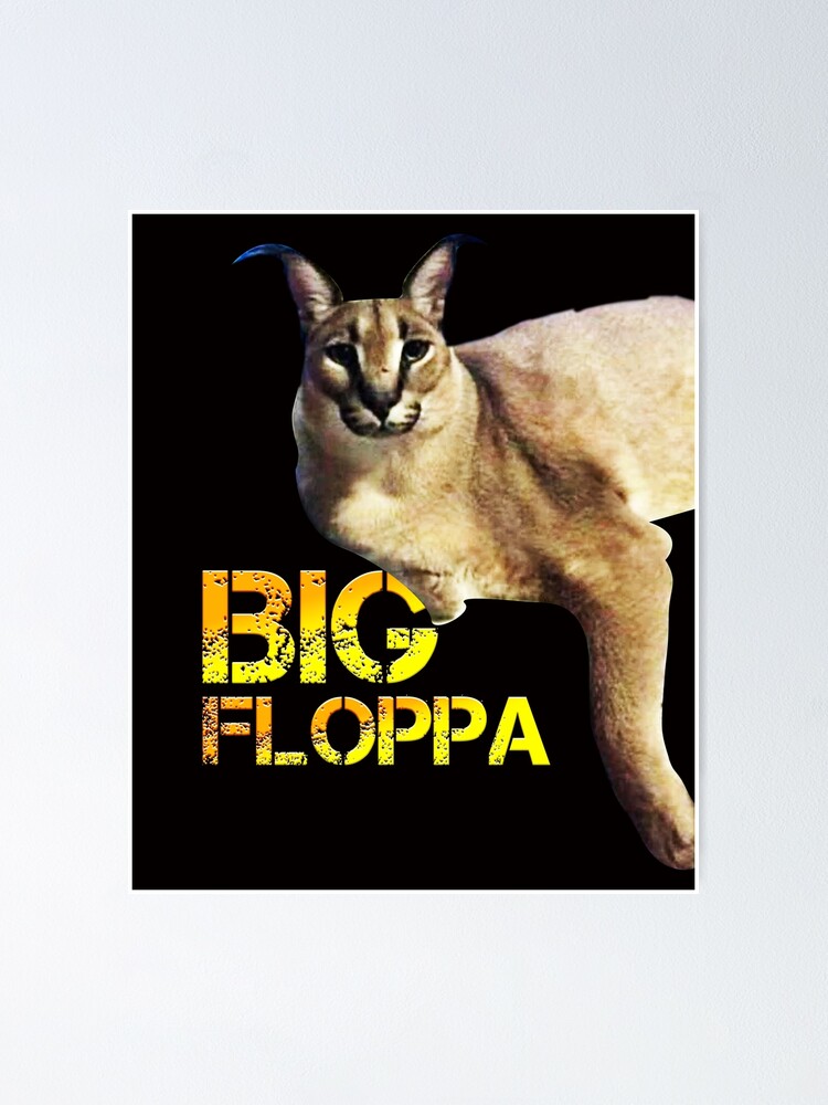  Meme World Big Floppa Meme Cute Caracal Cat Throw