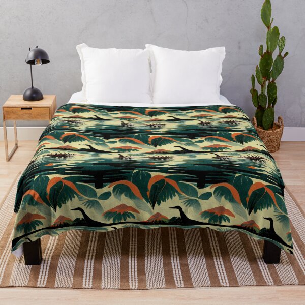 Item preview, Dinosaur in Paradise Abstract Hawaiian Print designed and sold by zwrohn.