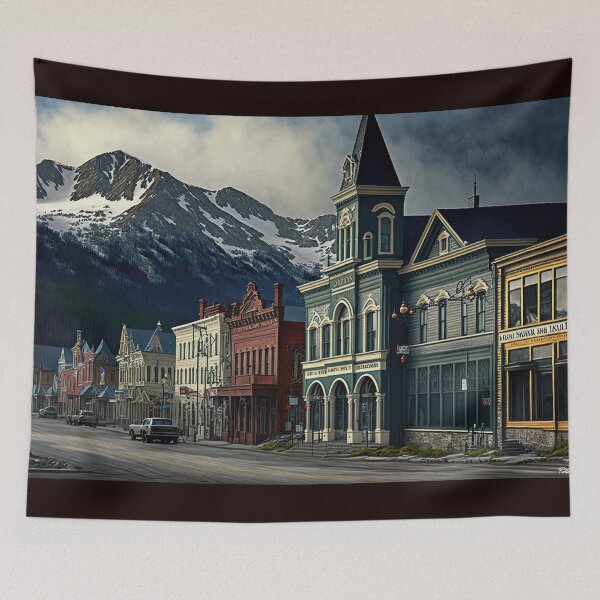 Item preview, DOWNTOWN SKAGWAY designed and sold by ArtbyRolleen.