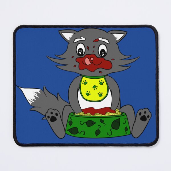 Item preview, Cat Eating Spaghetti designed and sold by IlPomodoro.