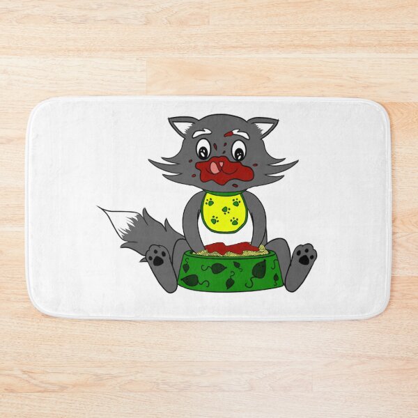 Item preview, Cat Eating Spaghetti designed and sold by IlPomodoro.