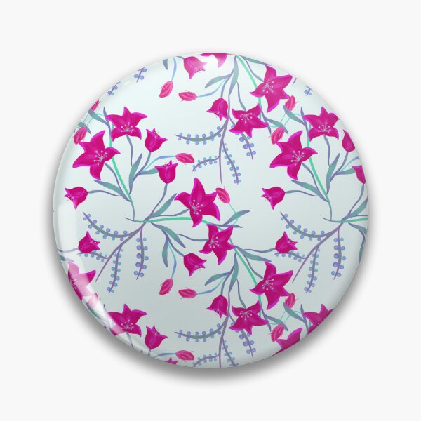 Item preview, Bull Run Bluebells - Pink designed and sold by JaselviiStudio.