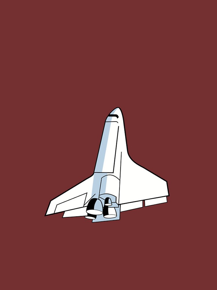 Thumbnail 4 of 4, iPhone Case, Space shuttle designed and sold by AnimationToGo.