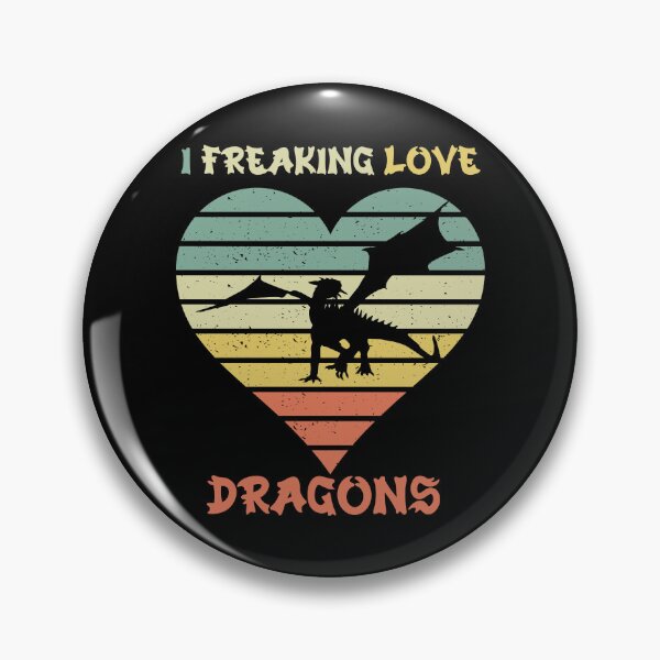 Item preview, I Freaking Love Dragons designed and sold by Fhfarms.