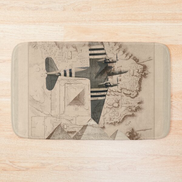 Item preview, C- 47 SKYTRAIN ABOVE THE GREAT PYRAMIDS OF GIZA  designed and sold by boltjesdesign.