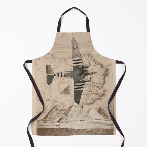 Item preview, C- 47 SKYTRAIN ABOVE THE GREAT PYRAMIDS OF GIZA  designed and sold by boltjesdesign.