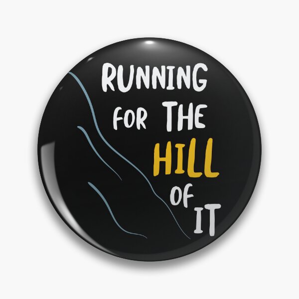 Item preview, Runner Pun Running for the Hill of It designed and sold by whyitsme.