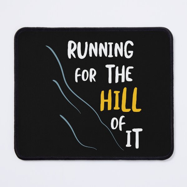 Item preview, Runner Pun Running for the Hill of It designed and sold by whyitsme.