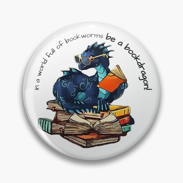 Item preview, Be a bookdragon! designed and sold by Aemeth.