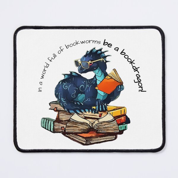 Item preview, Be a bookdragon! designed and sold by Aemeth.