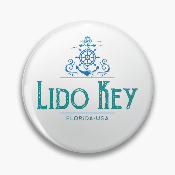 Item preview, Lido Key Florida Nautical Design designed and sold by Futurebeachbum.
