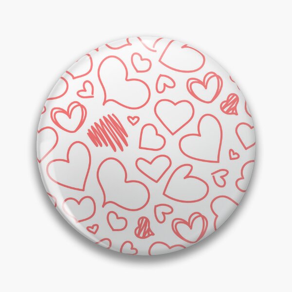 Item preview, drawn heart pattern  designed and sold by amineeetch ⭐⭐⭐⭐⭐.