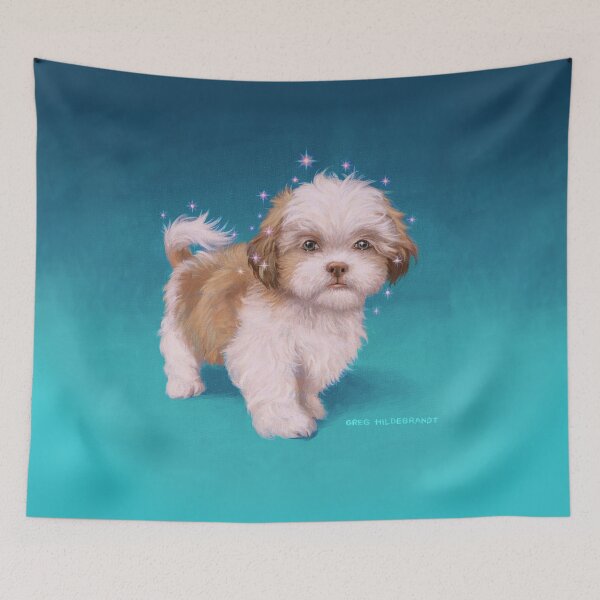 Item preview, Luke Skywalker, Jedi Puppy, Shih Tzu, puppy designed and sold by spiderwebart.