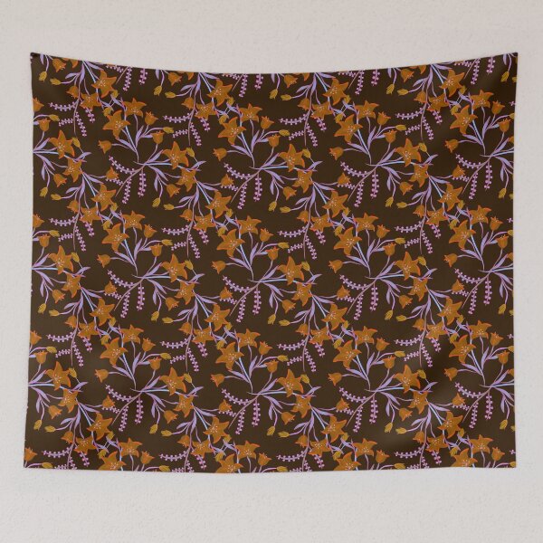 Item preview, Bull Run Bluebells - YellowOrange designed and sold by JaselviiStudio.
