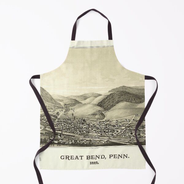 Item preview, Great Bend, Pennsylvania (1887) designed and sold by allhistory.