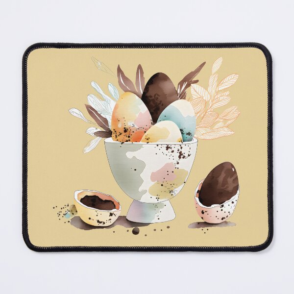 Item preview, Watercolor Easter Pottery Eggs designed and sold by Teequeque.
