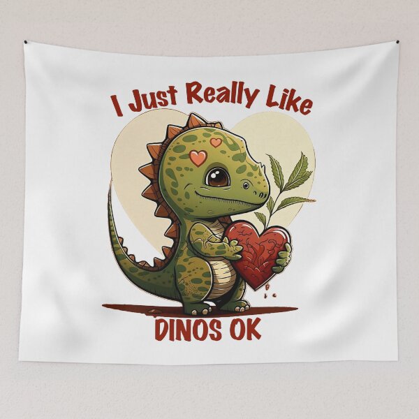 Item preview, I Just Really Like Dinos Ok designed and sold by lightjourney.