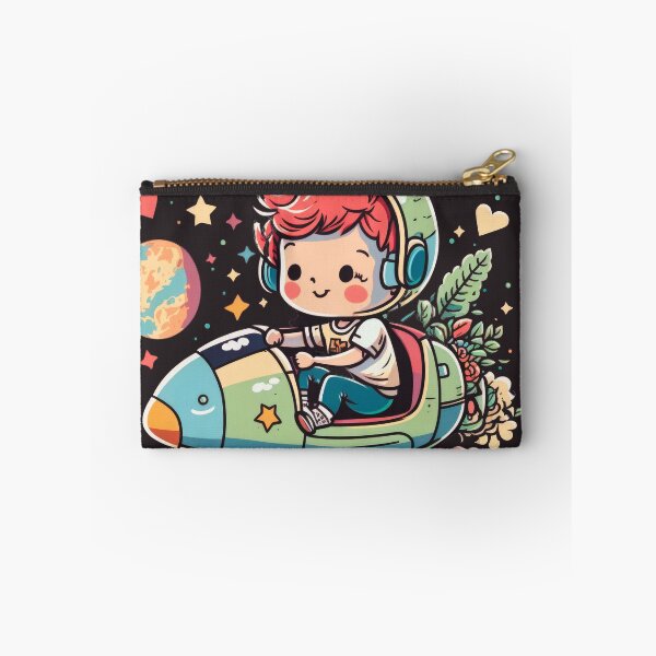 Item preview, Rocket Boy Soars High Like a Bird in the Sky designed and sold by EvyeniaArt.