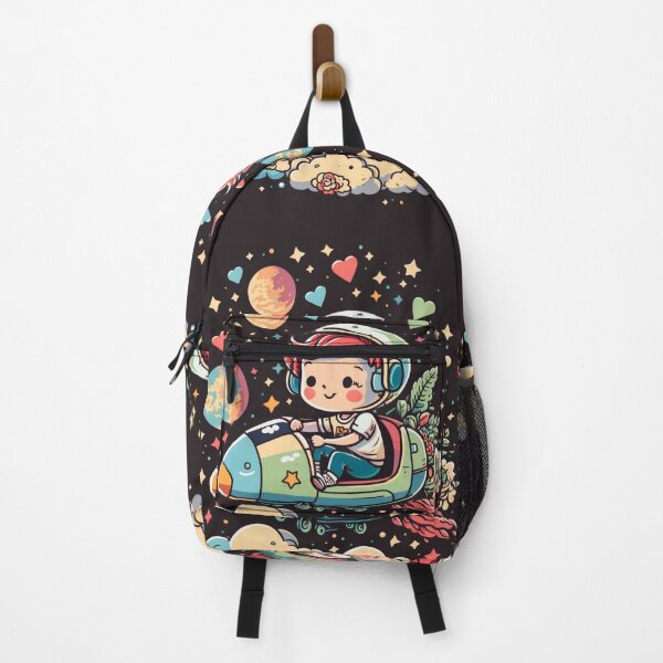 Item preview, Rocket Boy Soars High Like a Bird in the Sky designed and sold by EvyeniaArt.