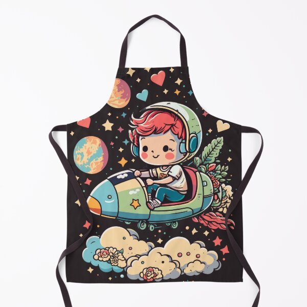 Item preview, Rocket Boy Soars High Like a Bird in the Sky designed and sold by EvyeniaArt.